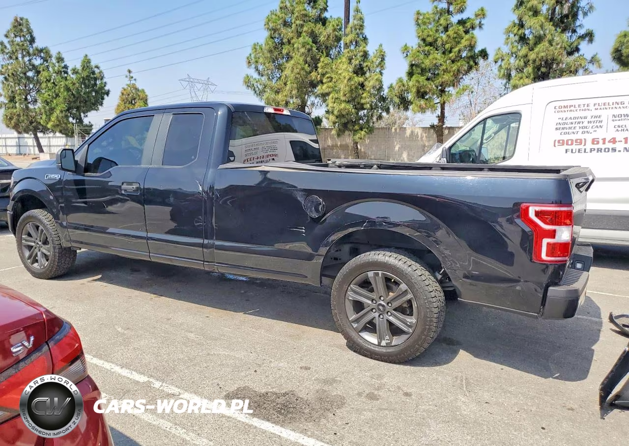 2018 Ford F150 Super Cab VIN:1FTEX1CP9JKD23985 - 2