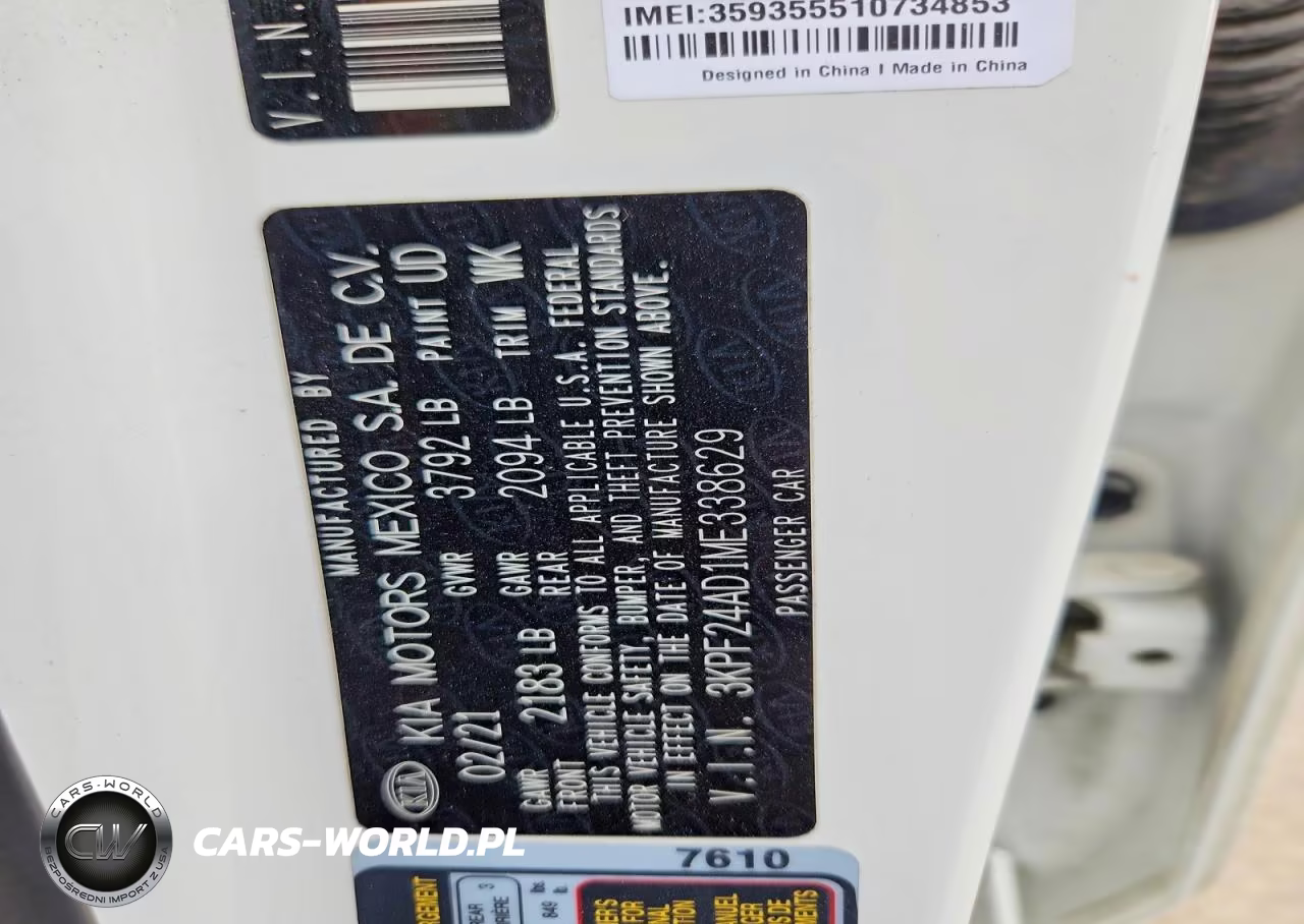 2021 Kia Forte Lxs VIN:3KPF24AD1ME338629 - 12