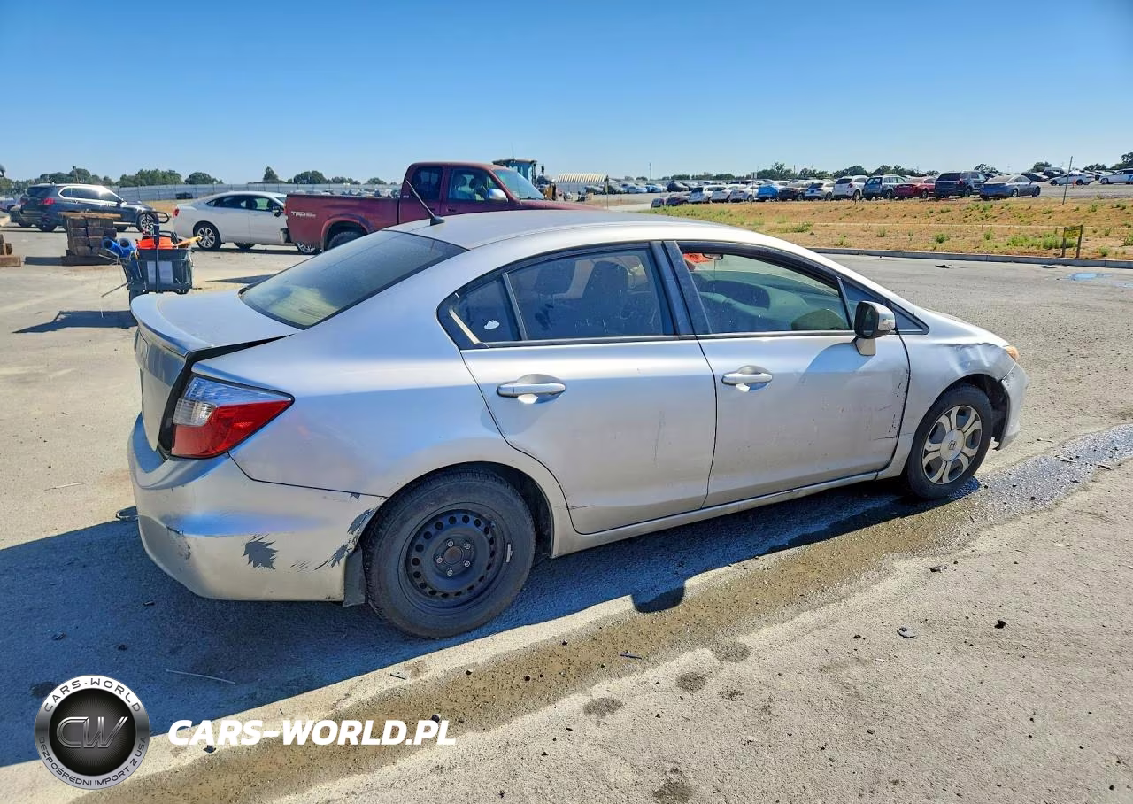 2012 Honda Civic VIN:JHMFB4F21CS010953 - 3