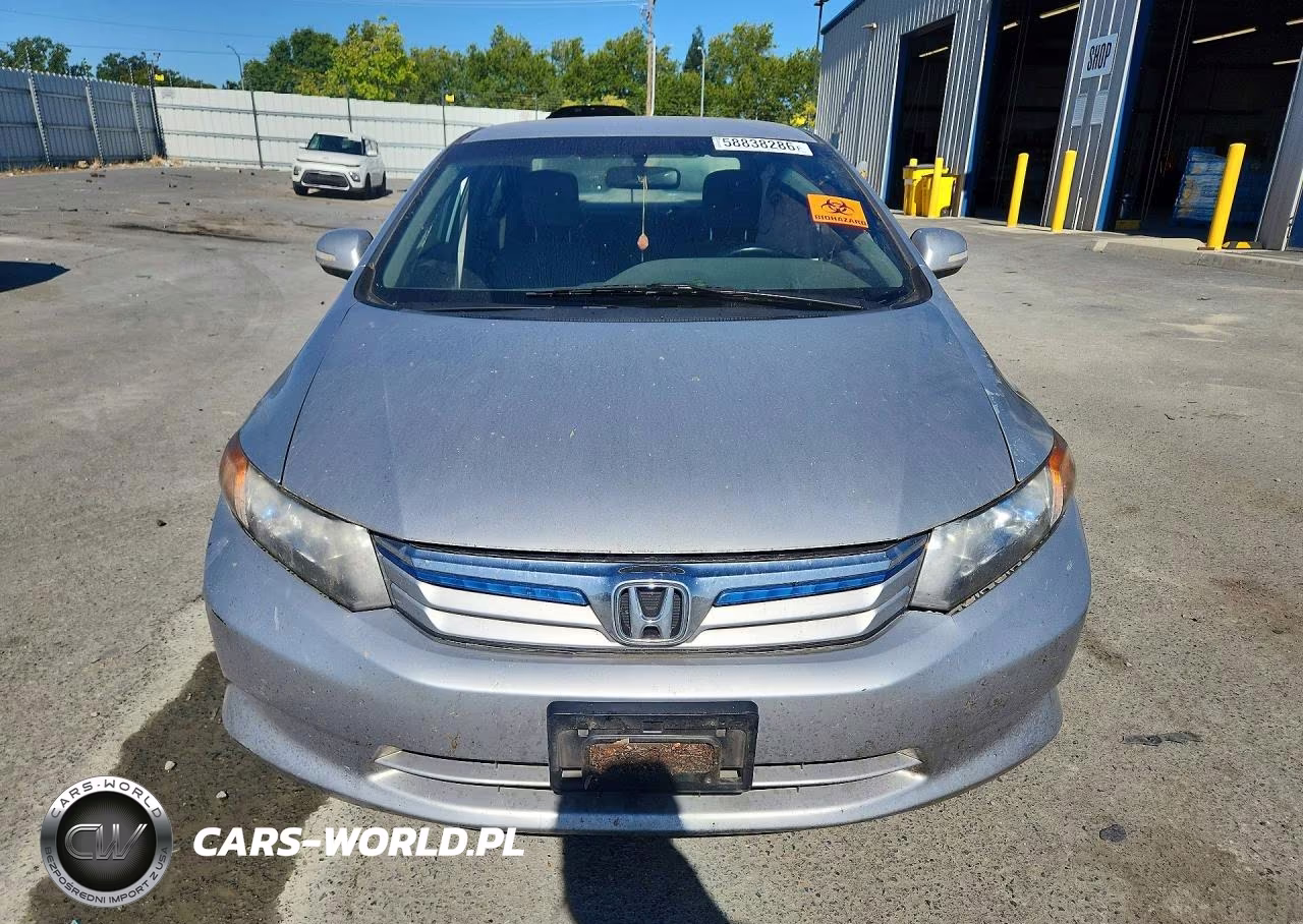 2012 Honda Civic VIN:JHMFB4F21CS010953 - 5