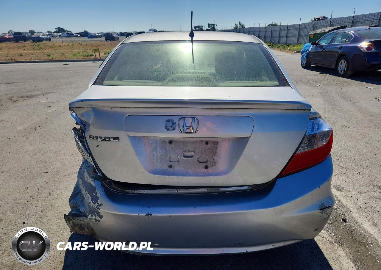 2012 Honda Civic VIN:JHMFB4F21CS010953 - 6