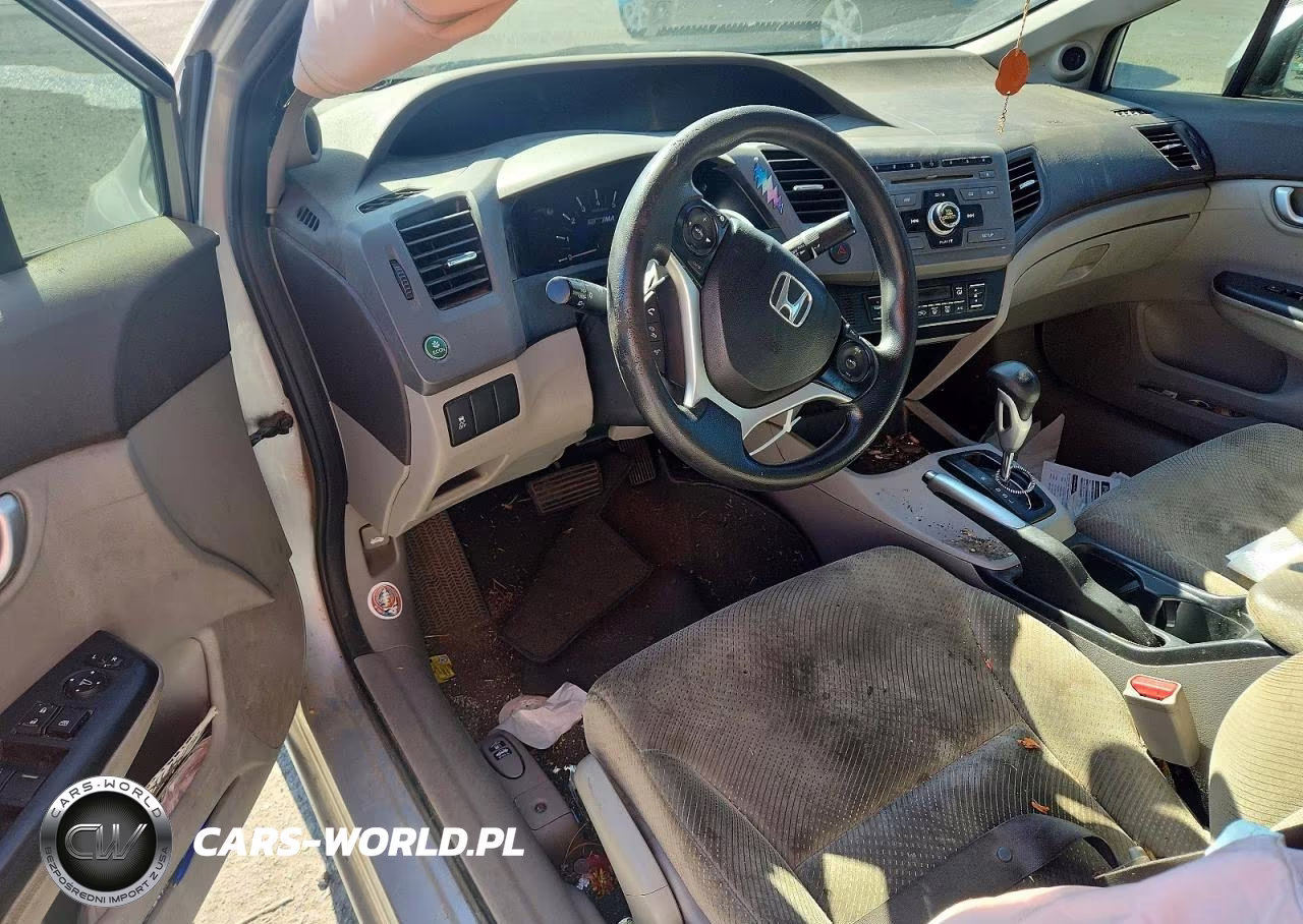 2012 Honda Civic VIN:JHMFB4F21CS010953 - 8