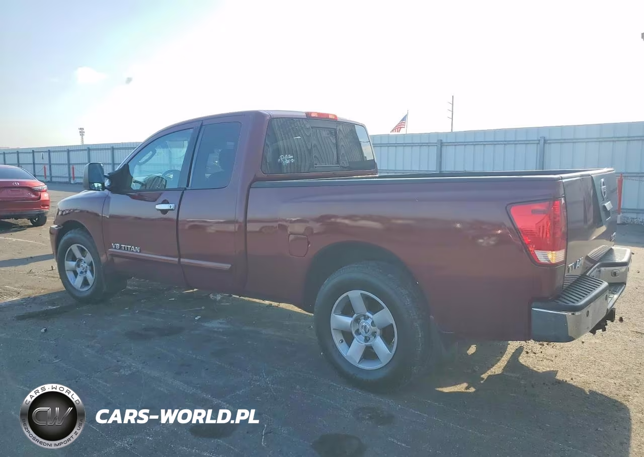 2006 Nissan Titan Xe Ffv VIN:1N6BA06A86N567572 - 2
