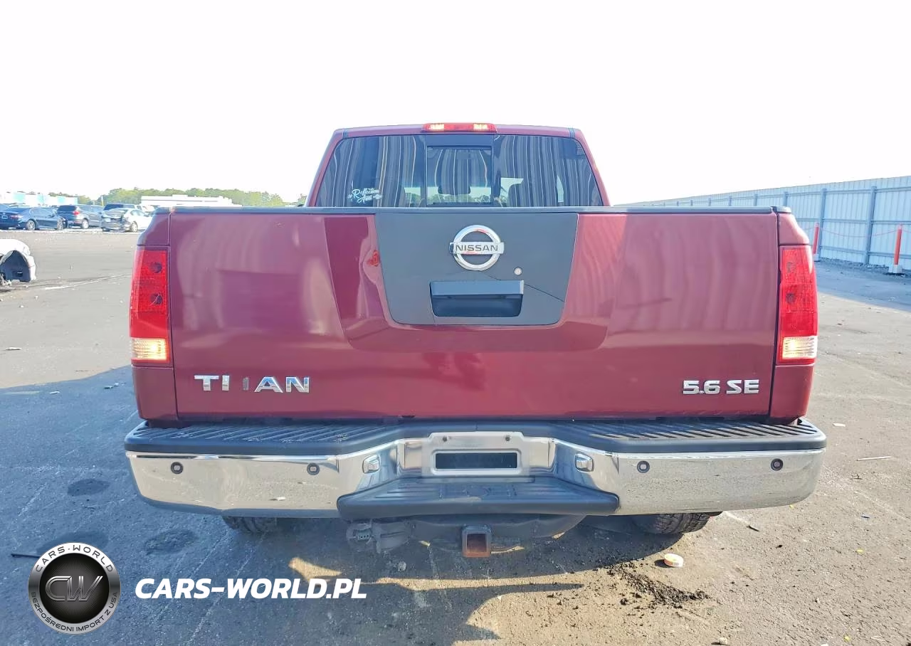 2006 Nissan Titan Xe Ffv VIN:1N6BA06A86N567572 - 6