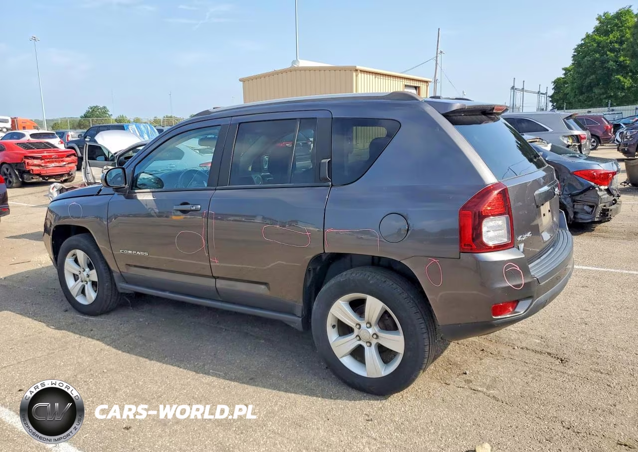 2017 Jeep Compass Latitude VIN:1C4NJDEB7HD121505 - 2