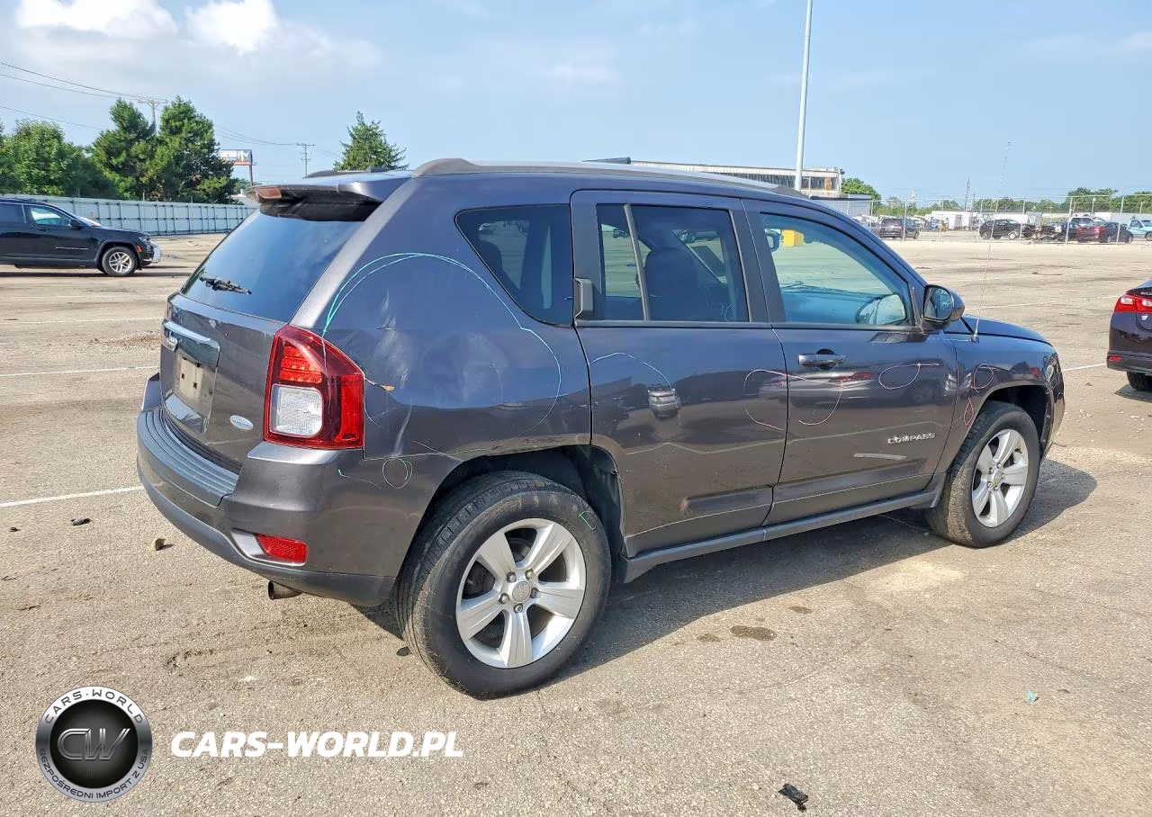 2017 Jeep Compass Latitude VIN:1C4NJDEB7HD121505 - 3