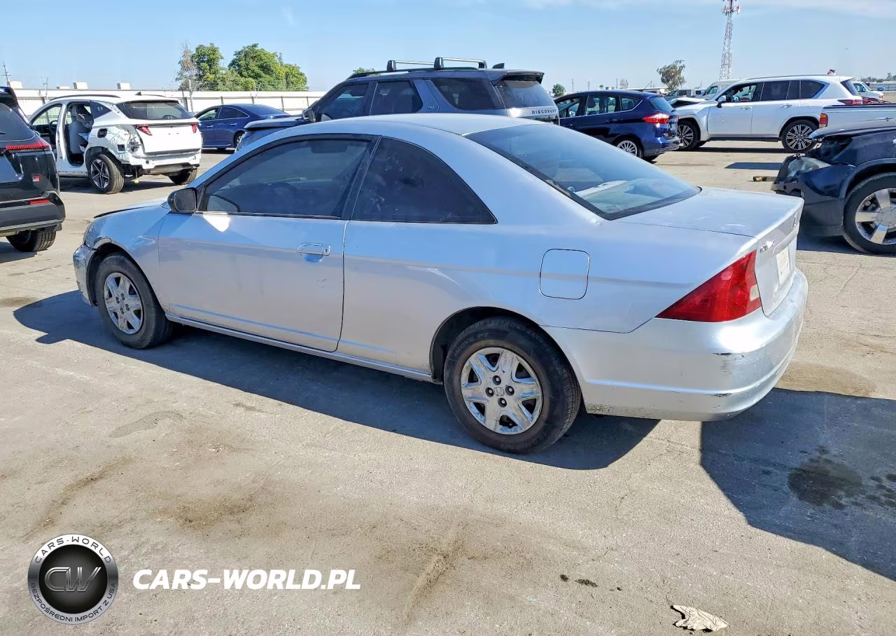 2003 Honda Civic Lx VIN:1HGEM22543L063704 - 2
