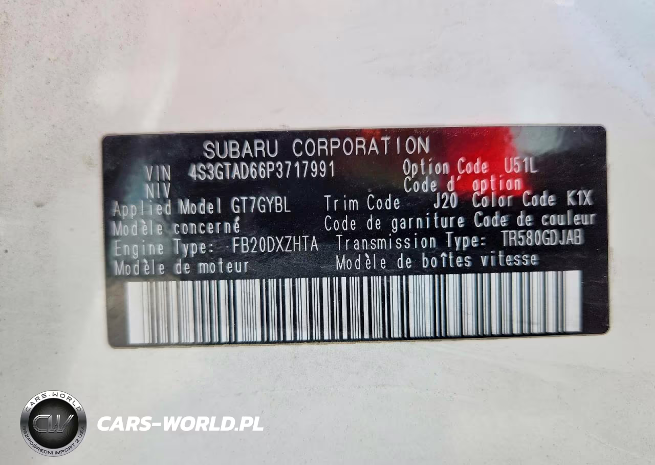 2023 Subaru Impreza Premium VIN:4S3GTAD66P3717991 - 13