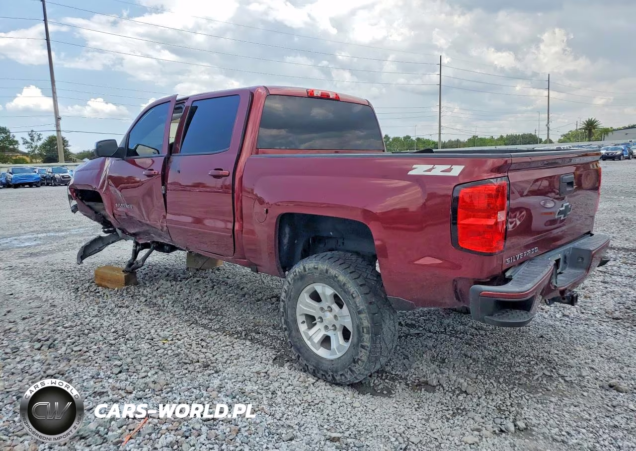2017 Chevrolet Silverado K1500 Lt VIN:3GCUKREC9HG230405 - 2