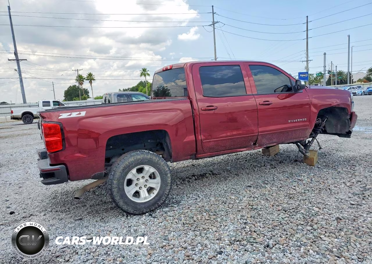 2017 Chevrolet Silverado K1500 Lt VIN:3GCUKREC9HG230405 - 3