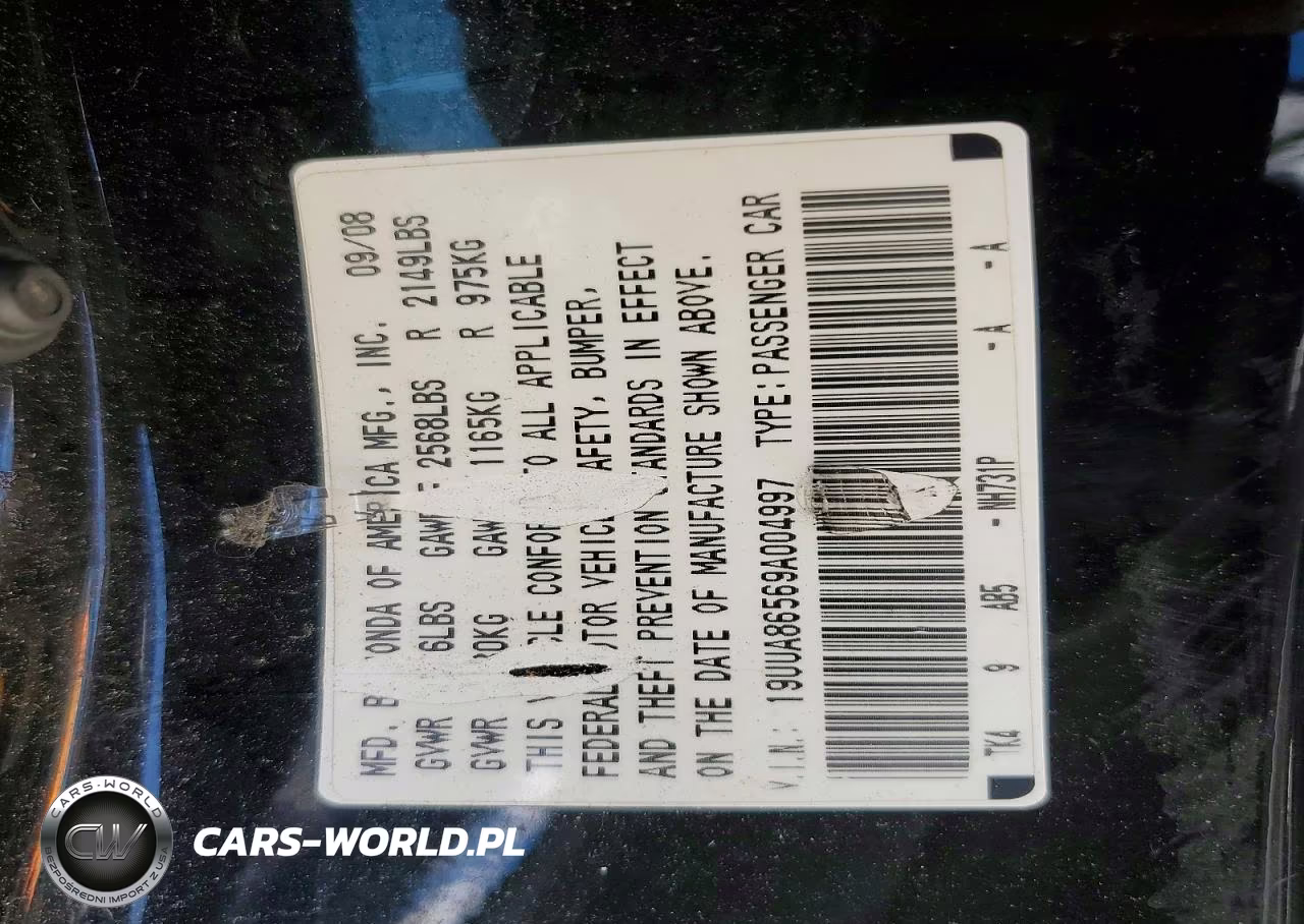 2009 Acura Tl VIN:19UUA86569A004997 - 12