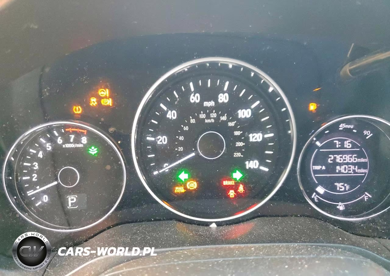 2019 Honda Hr-V Sport VIN:3CZRU6H15KG717725 - 9