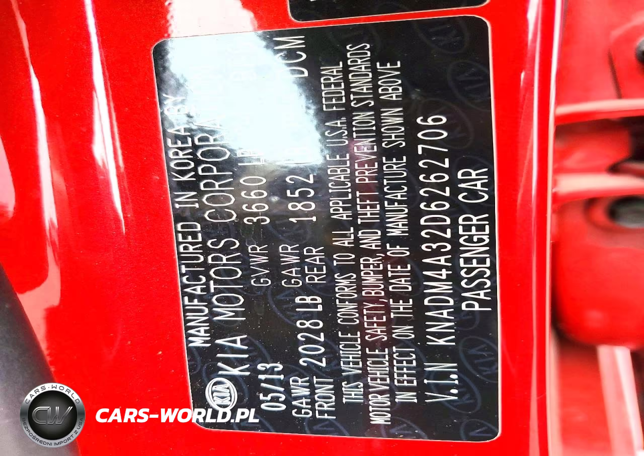 2013 Kia Rio Lx VIN:KNADM4A32D6262706 - 12