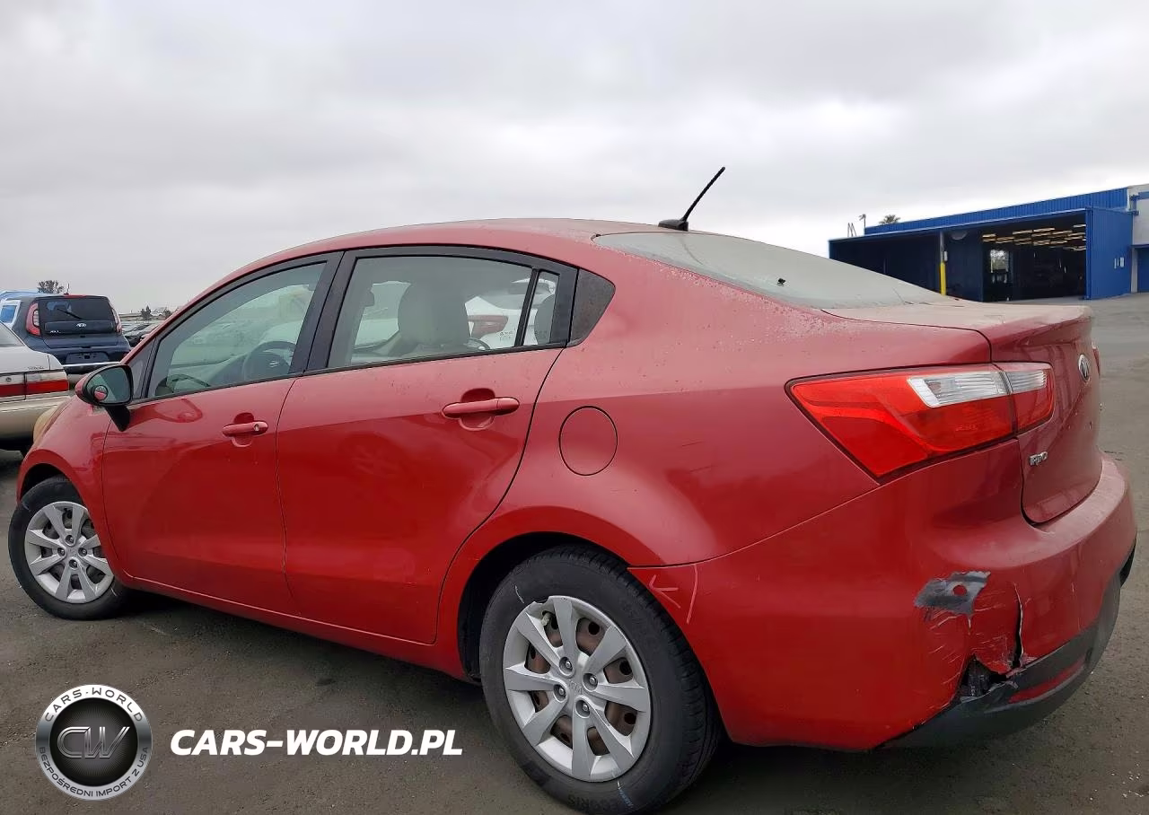 2013 Kia Rio Lx VIN:KNADM4A32D6262706 - 2