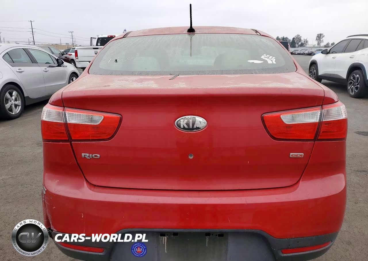 2013 Kia Rio Lx VIN:KNADM4A32D6262706 - 6