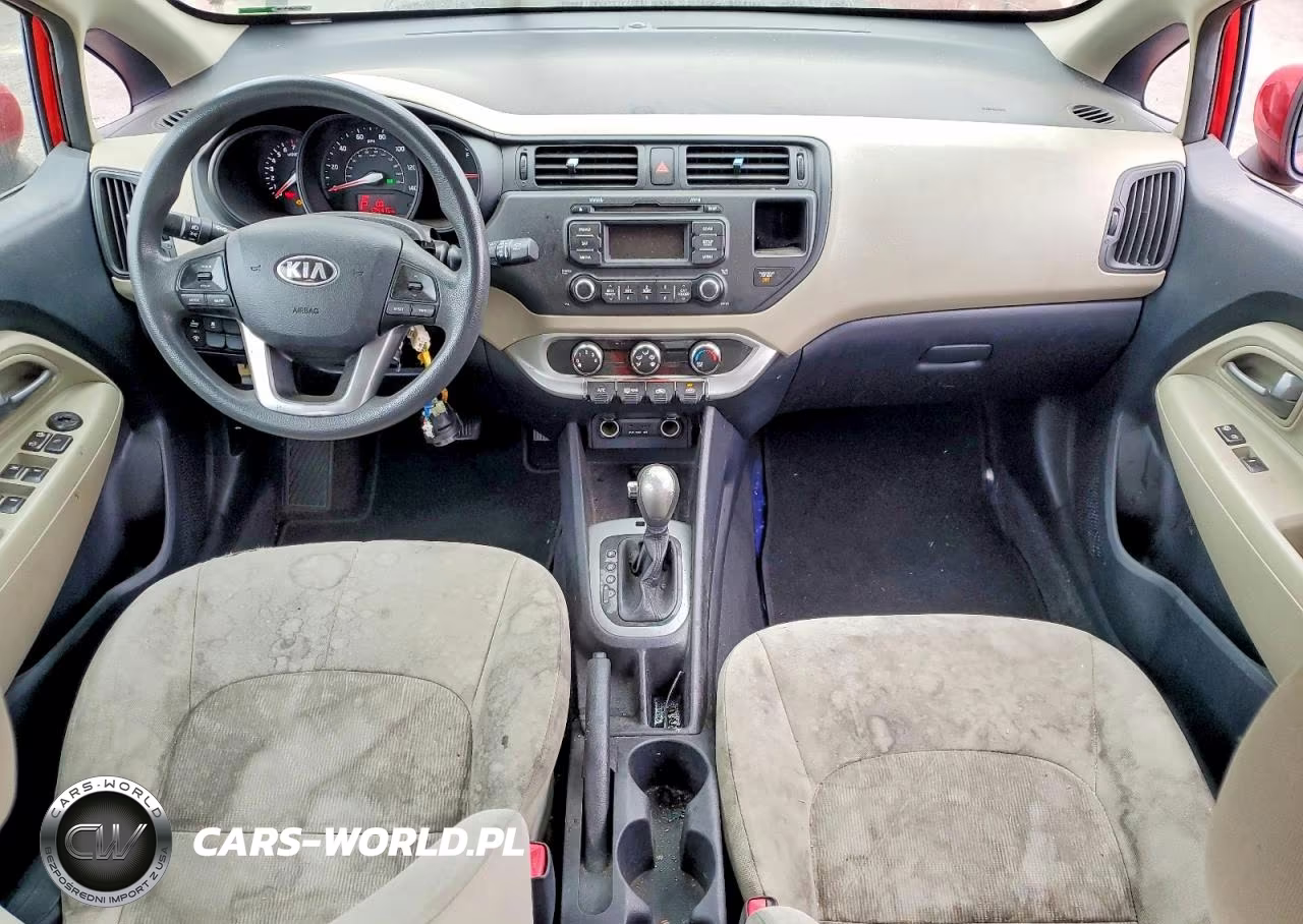 2013 Kia Rio Lx VIN:KNADM4A32D6262706 - 8