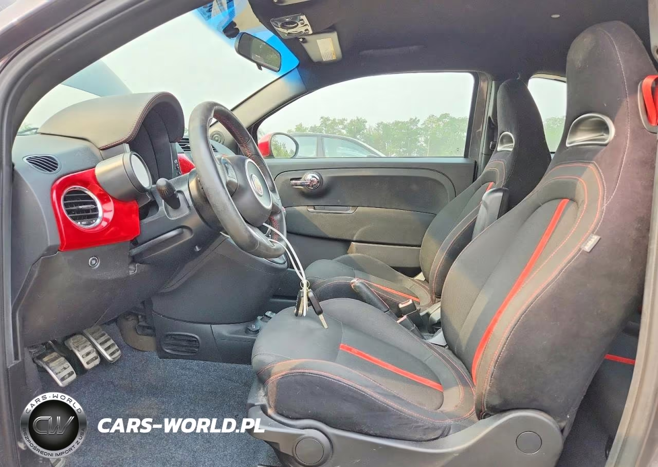 2015 Fiat 500 Abarth VIN:3C3CFFFH3FT721800 - 7