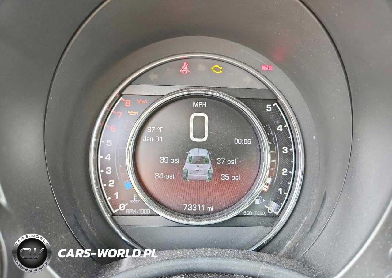 2015 Fiat 500 Abarth VIN:3C3CFFFH3FT721800 - 9