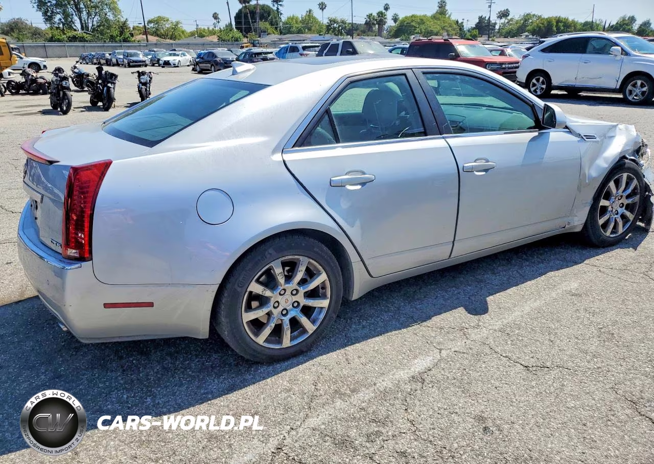 2009 Cadillac Cts Hi Feature V6 VIN:1G6DV57V990116119 - 3