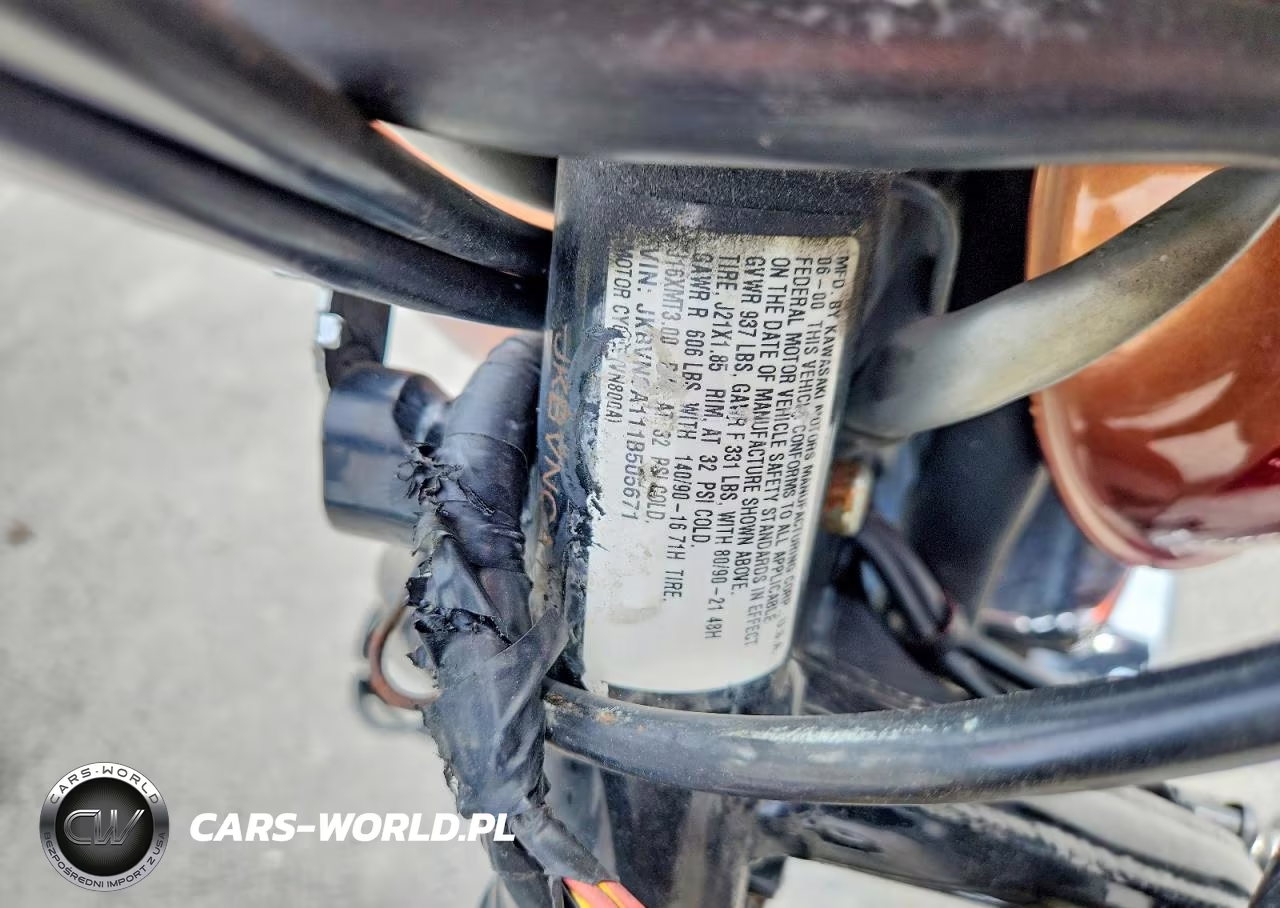 2001 Kawasaki Vn800 VIN:JKBVNCA111B505671 - 9