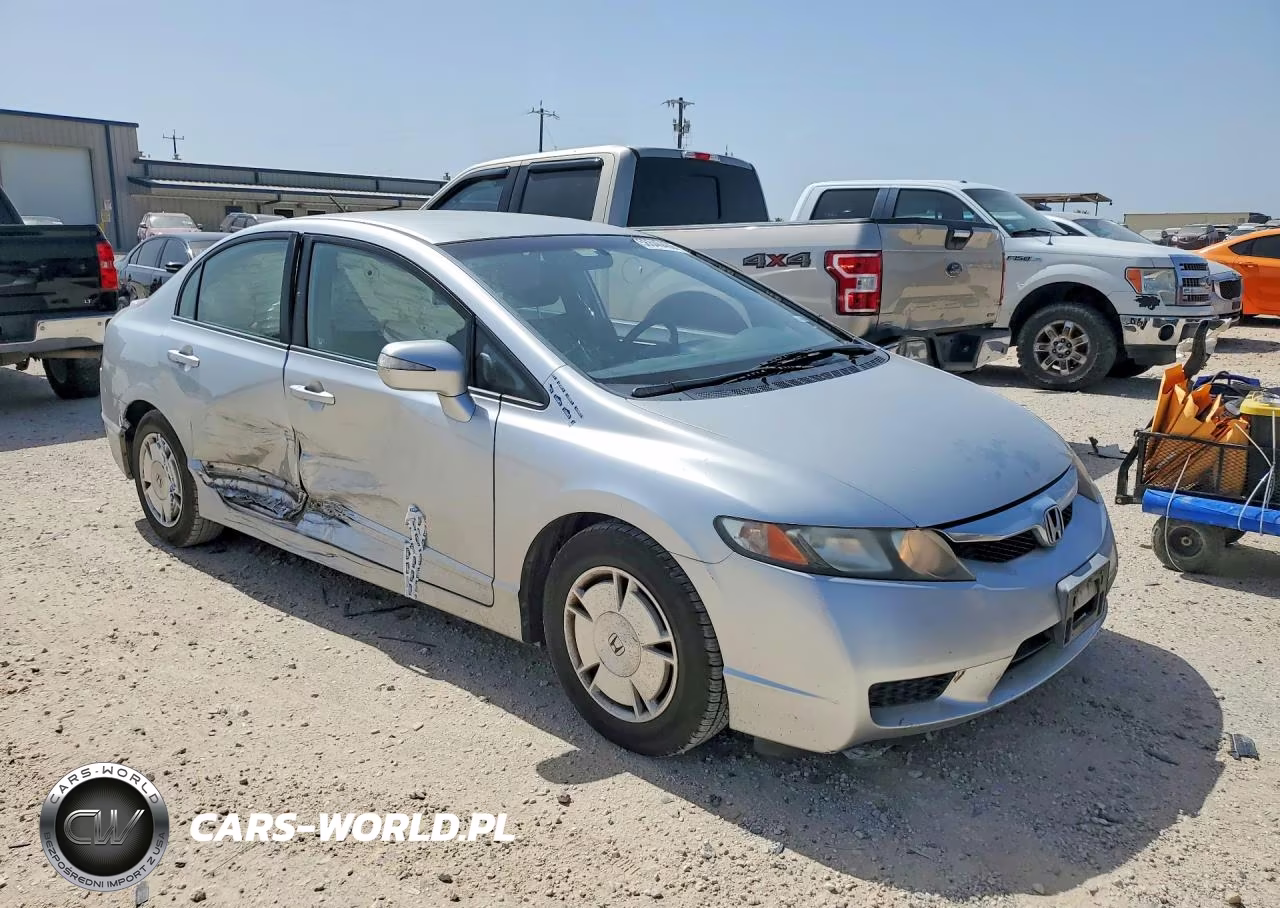 2009 Honda Civic Hybrid VIN:JHMFA36229S019098 - 4