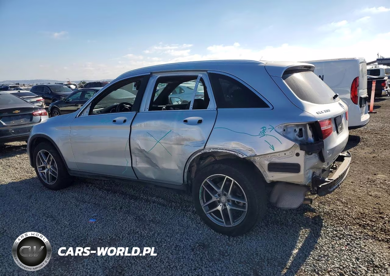 2017 Mercedes-Benz Glc 300 VIN:WDC0G4JBXHF132737 - 2