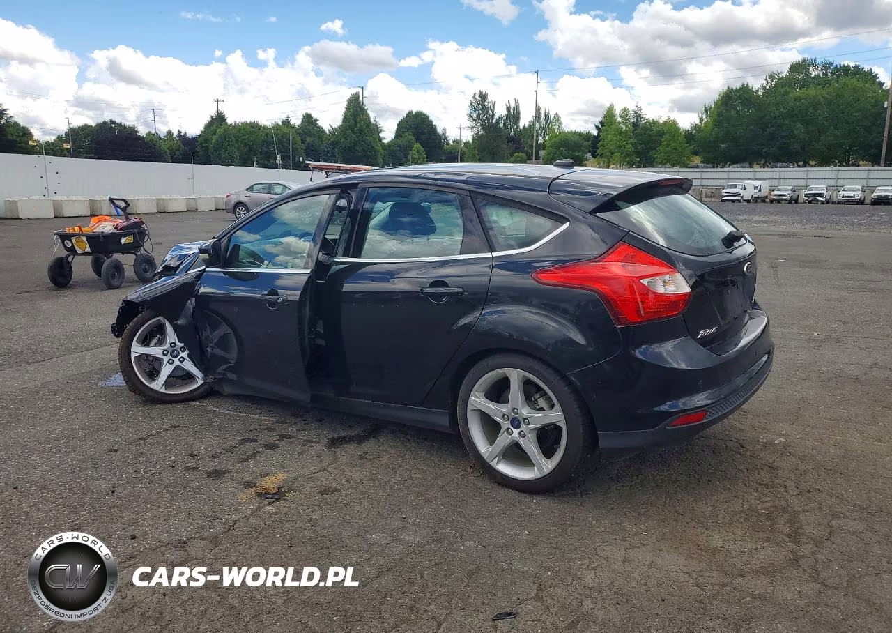 2013 Ford Focus Titanium VIN:1FADP3N21DL184917 - 2