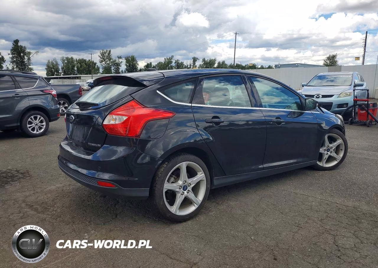 2013 Ford Focus Titanium VIN:1FADP3N21DL184917 - 3