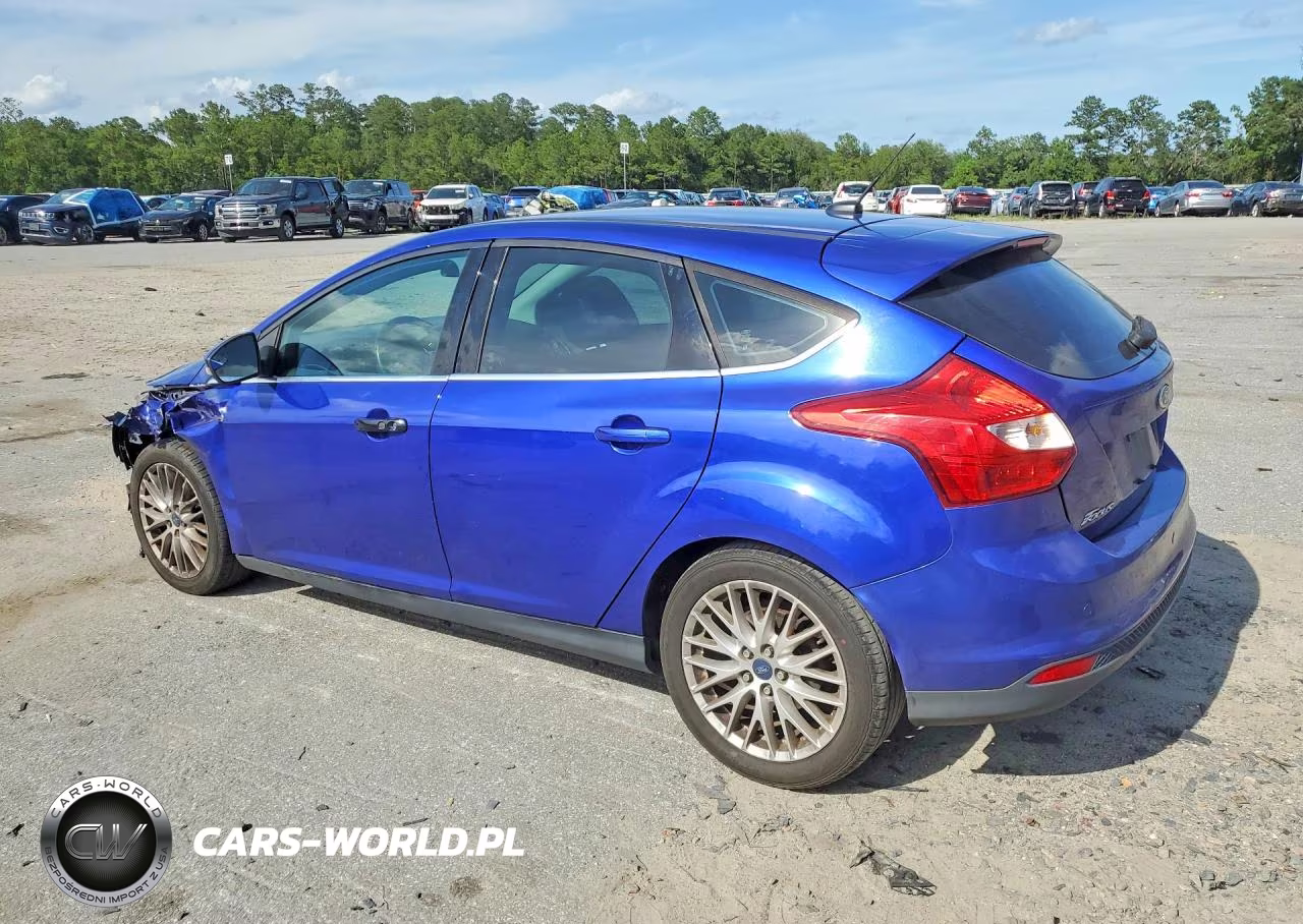 2013 Ford Focus Titanium VIN:1FADP3N2XDL121640 - 2