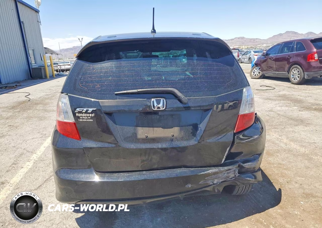 2009 Honda Fit Sport VIN:JHMGE88469S052092 - 6