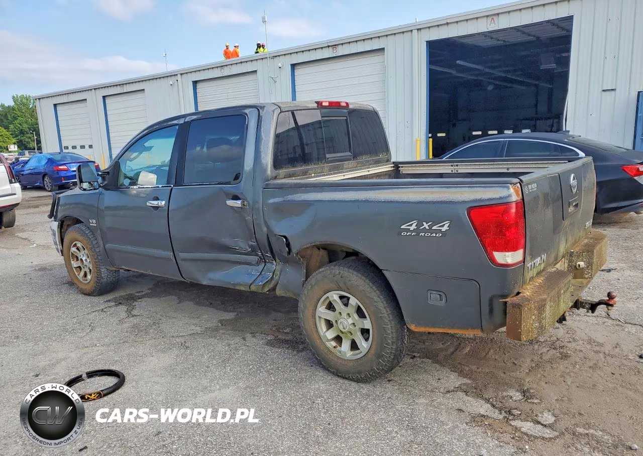 2004 Nissan Titan Xe VIN:1N6AA07B74N552464 - 2