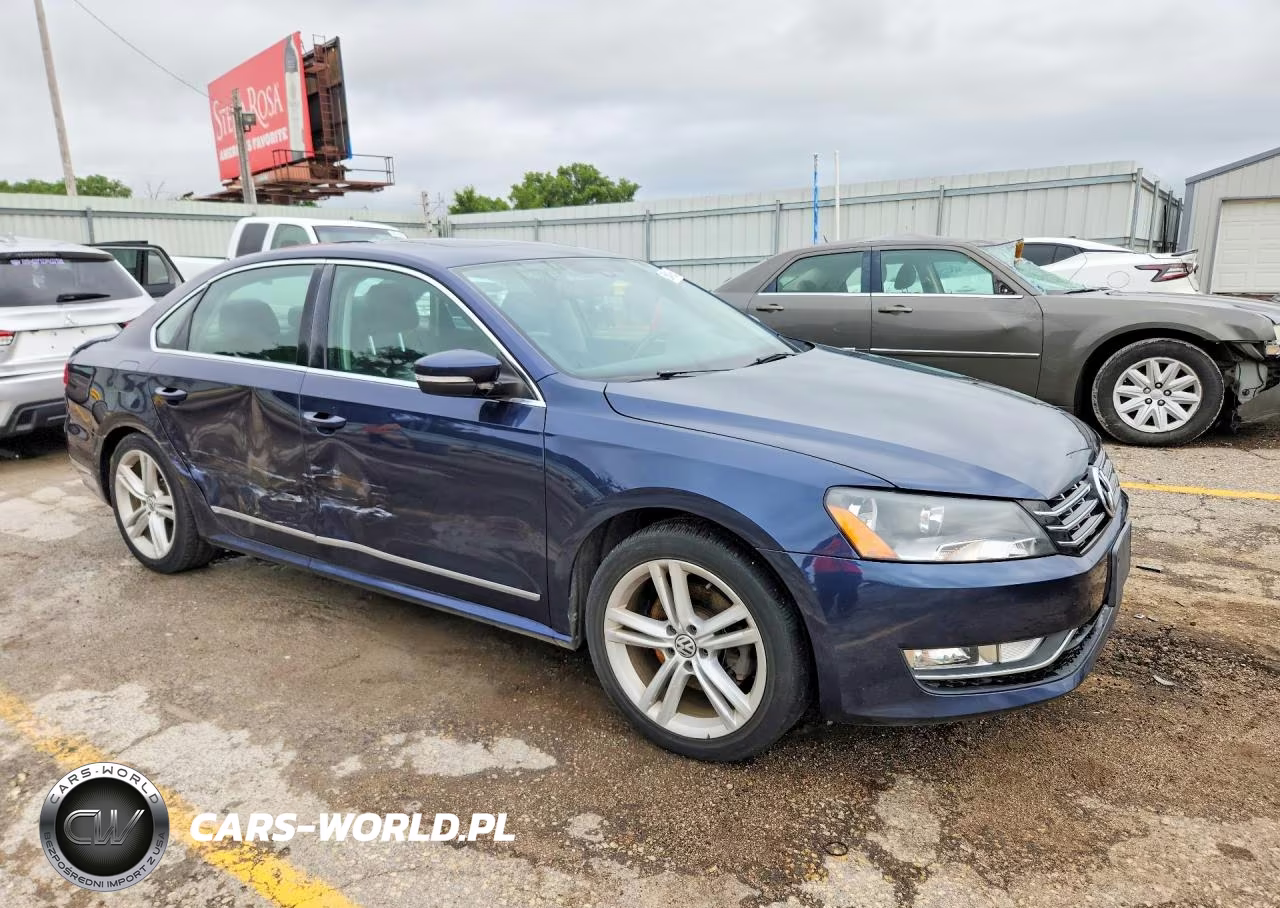 2014 Volkswagen Passat Sel VIN:1VWCN7A34EC048362 - 4