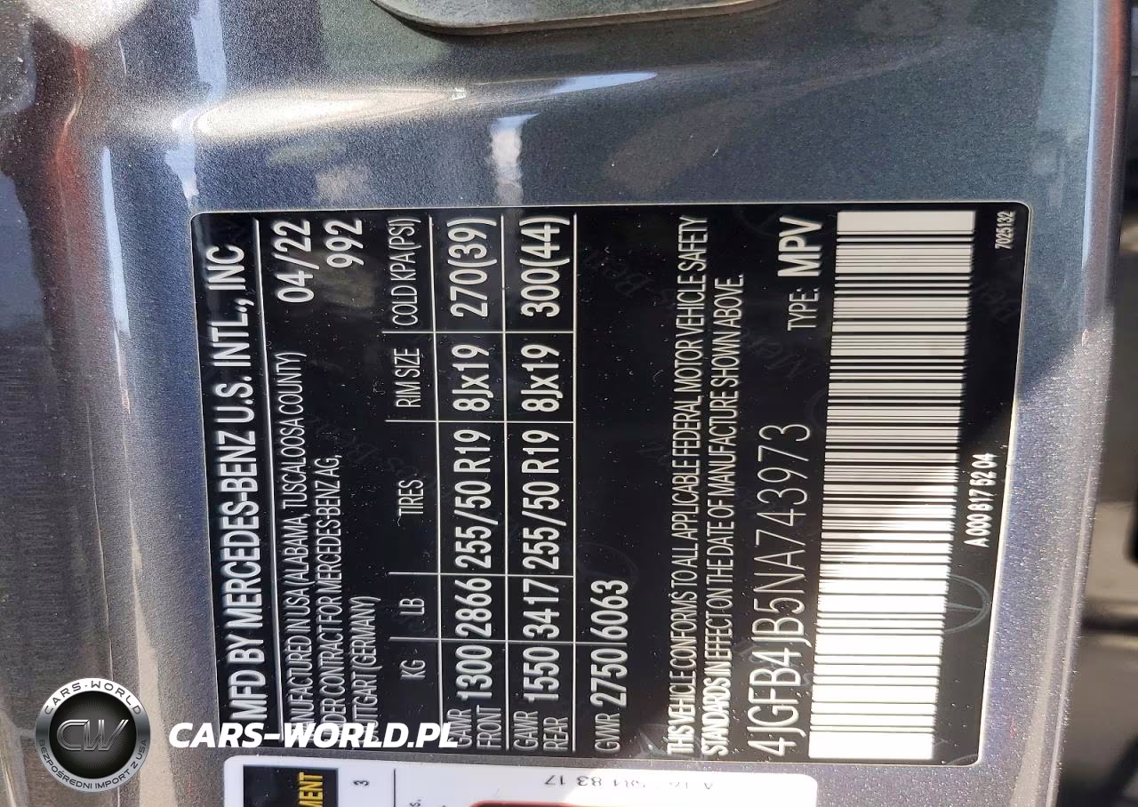2022 Mercedes-Benz Gle 350 VIN:4JGFB4JB5NA743973 - 13