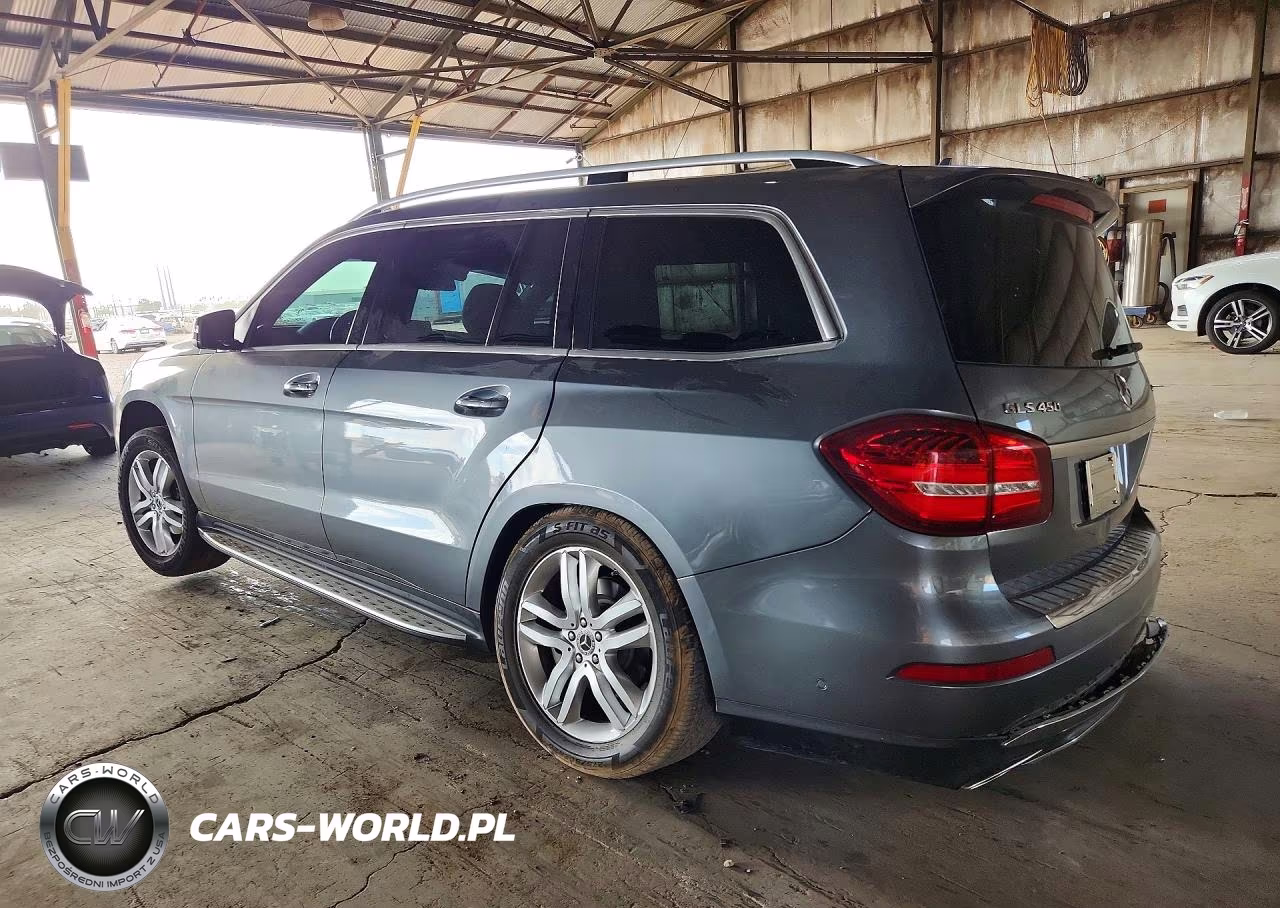 2018 Mercedes-Benz Gls 450 4Matic VIN:4JGDF6EE2JB073105 - 2