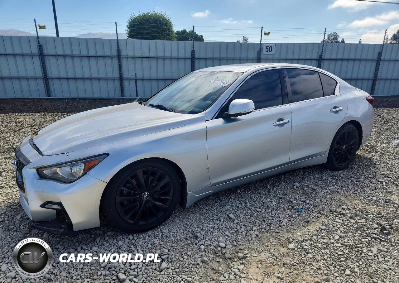 2019 Infiniti Q50 3.0T Luxe VIN:JN1EV7AP3KM512331 - 1