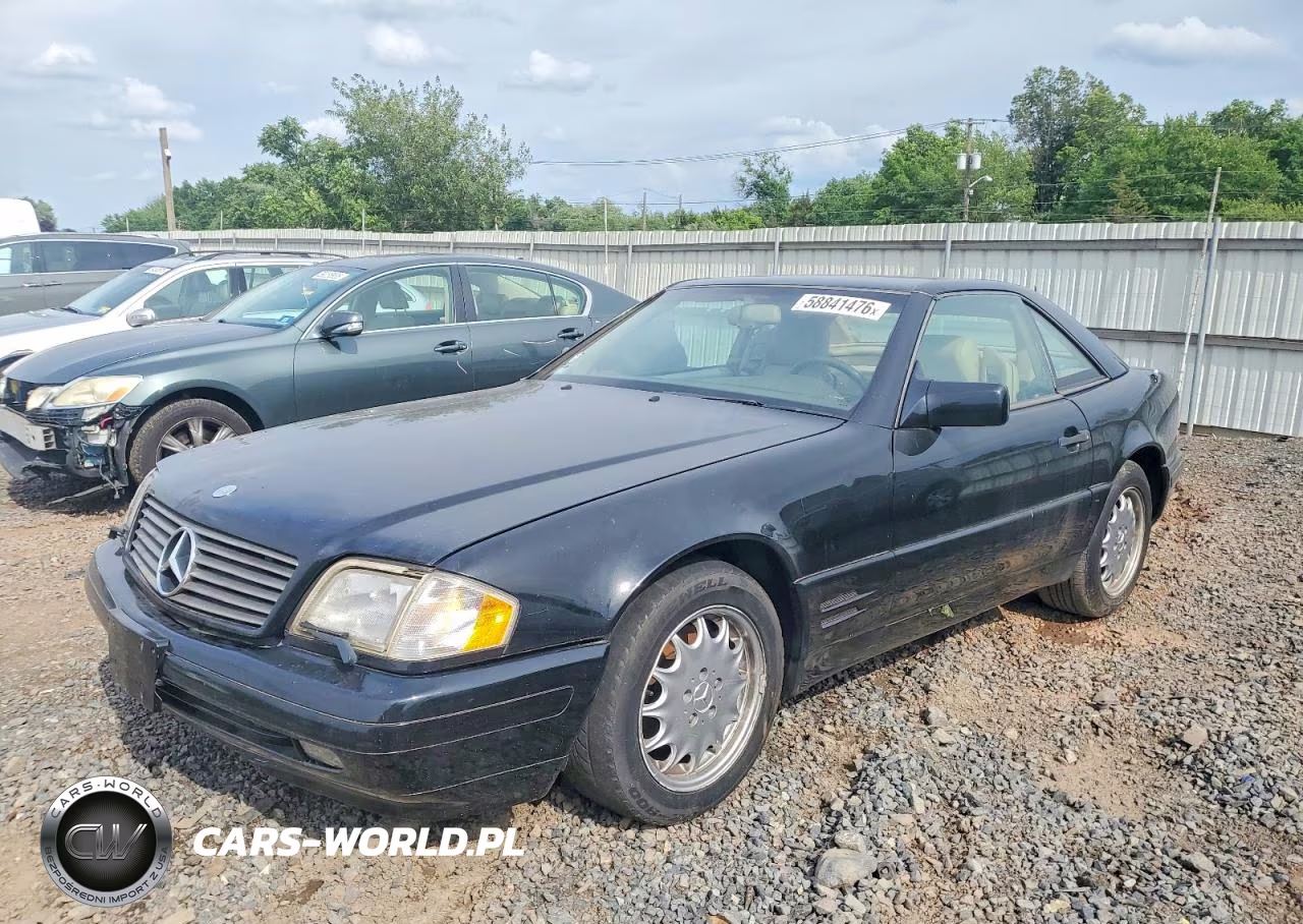 1996 Mercedes-Benz Sl 500 VIN:WDBFA67F4TF127757 - 2