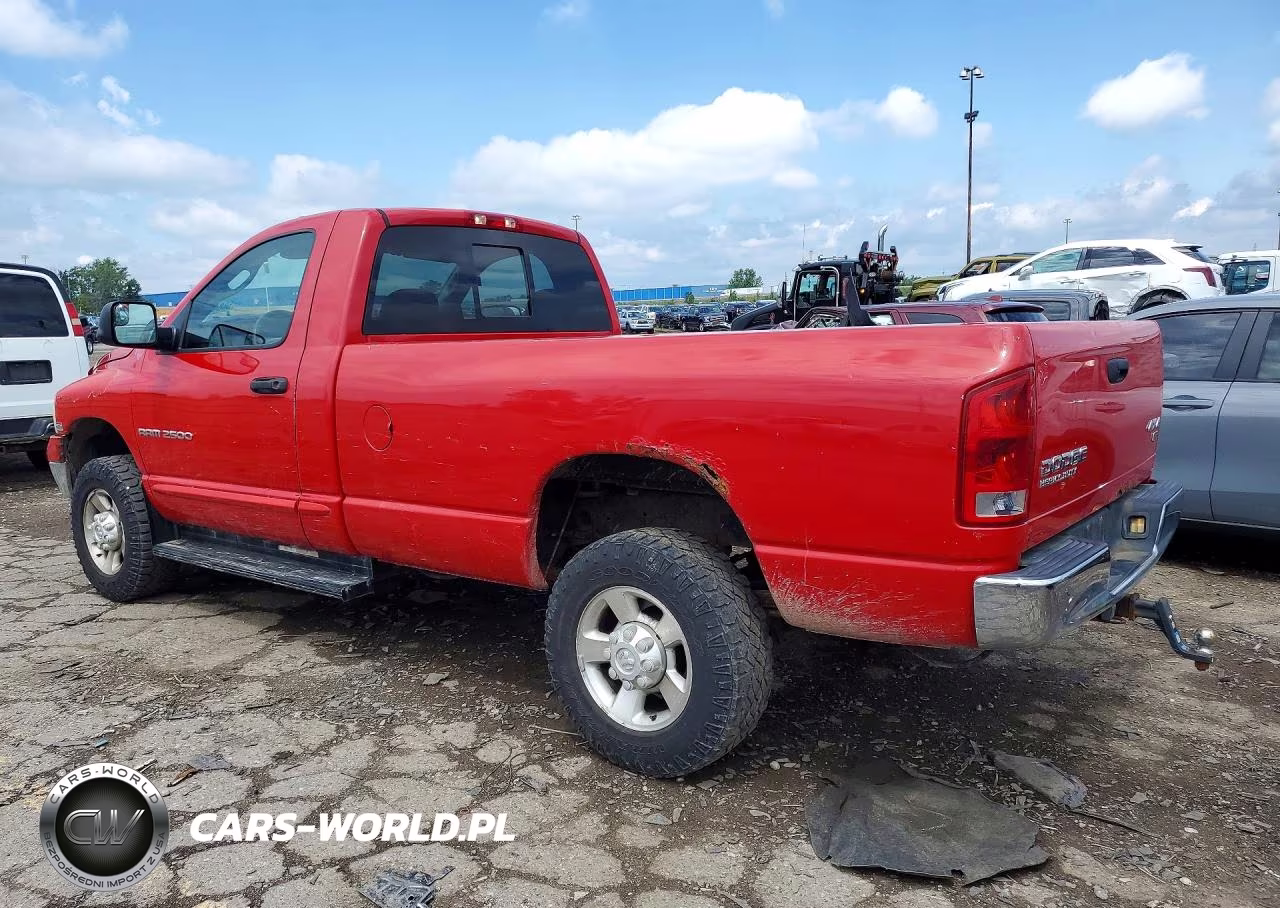 2003 Dodge Ram 2500 St VIN:3D7KU26D53G720760 - 2