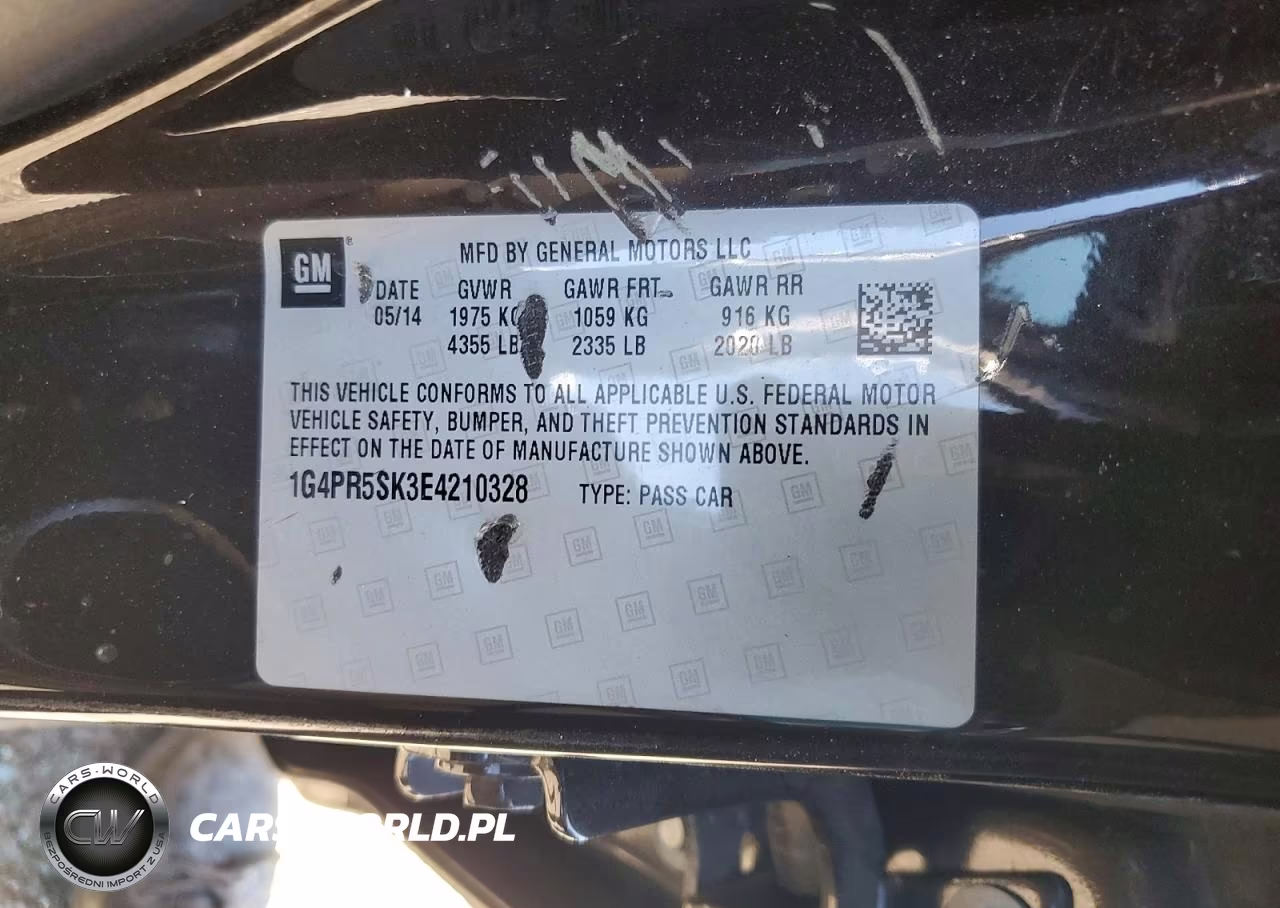 2014 Buick Verano Convenience VIN:1G4PR5SK3E4210328 - 12