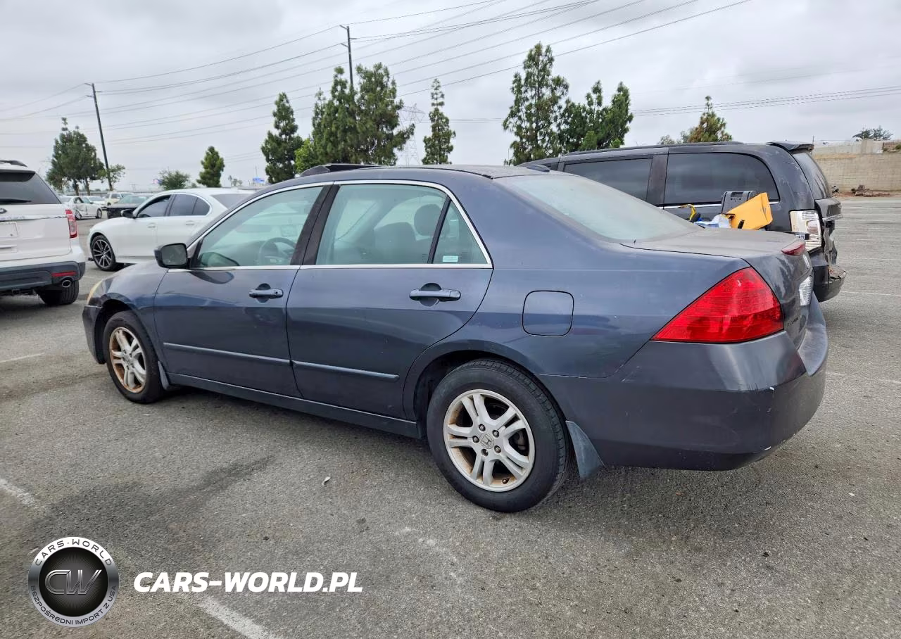 2007 Honda Accord Ex VIN:1HGCM56867A103165 - 2