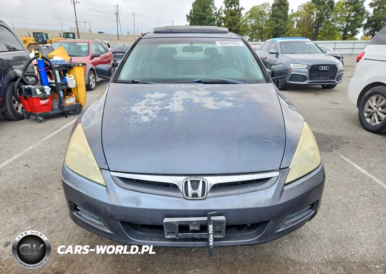 2007 Honda Accord Ex VIN:1HGCM56867A103165 - 5