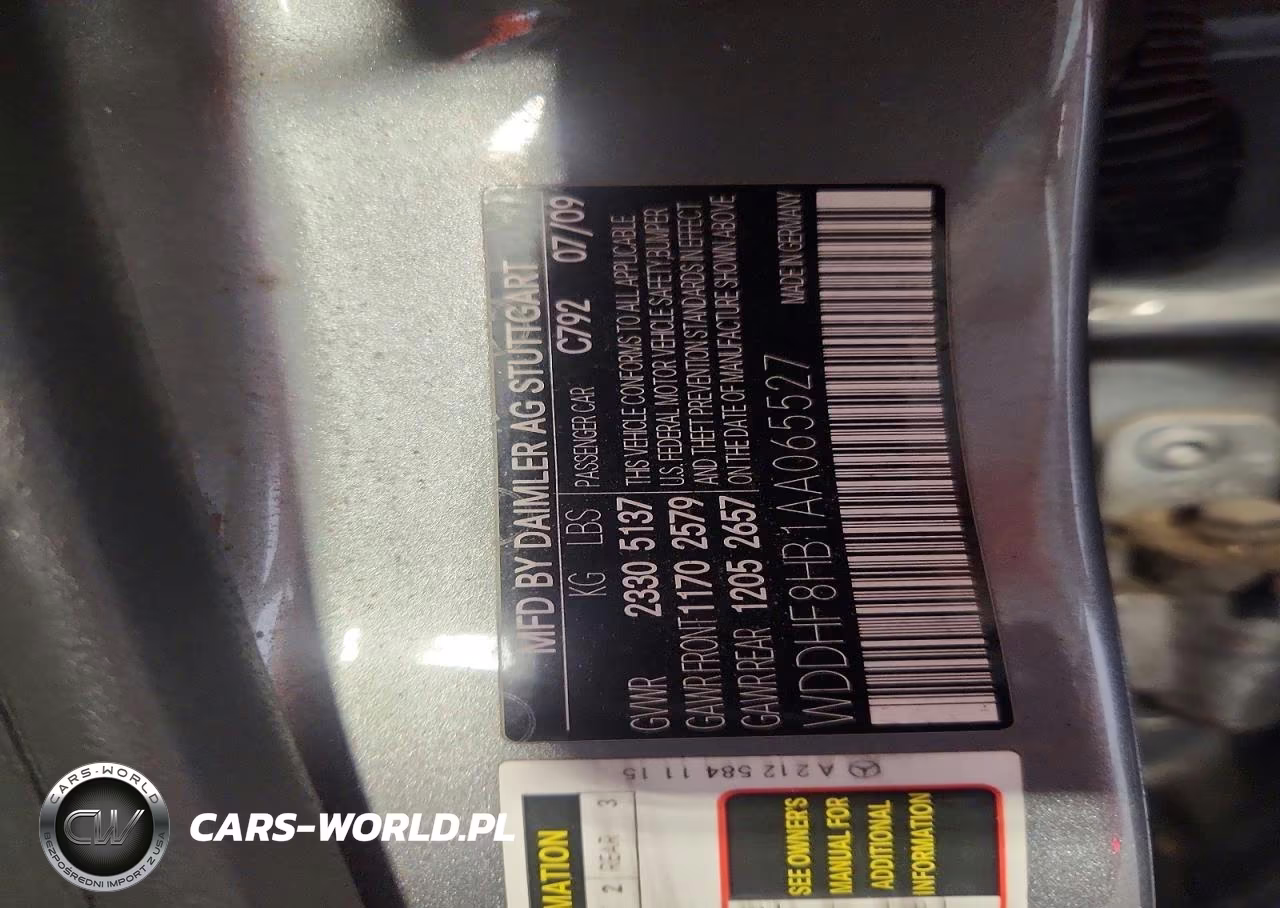 2010 Mercedes-Benz E 350 4Matic VIN:WDDHF8HB1AA065527 - 12