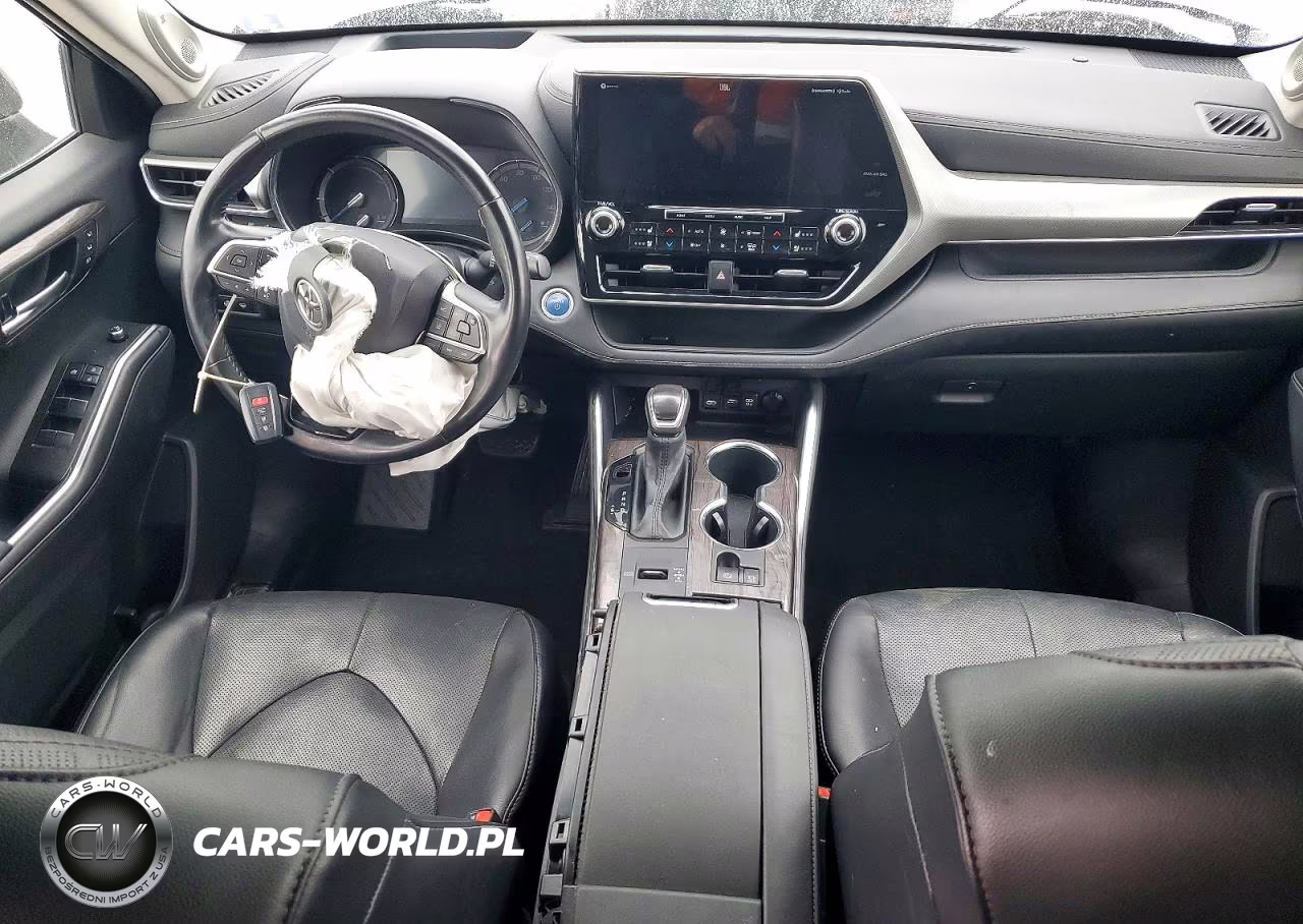 2021 Toyota Highlander Hybrid Platinum VIN:5TDEBRCH1MS020332 - 8