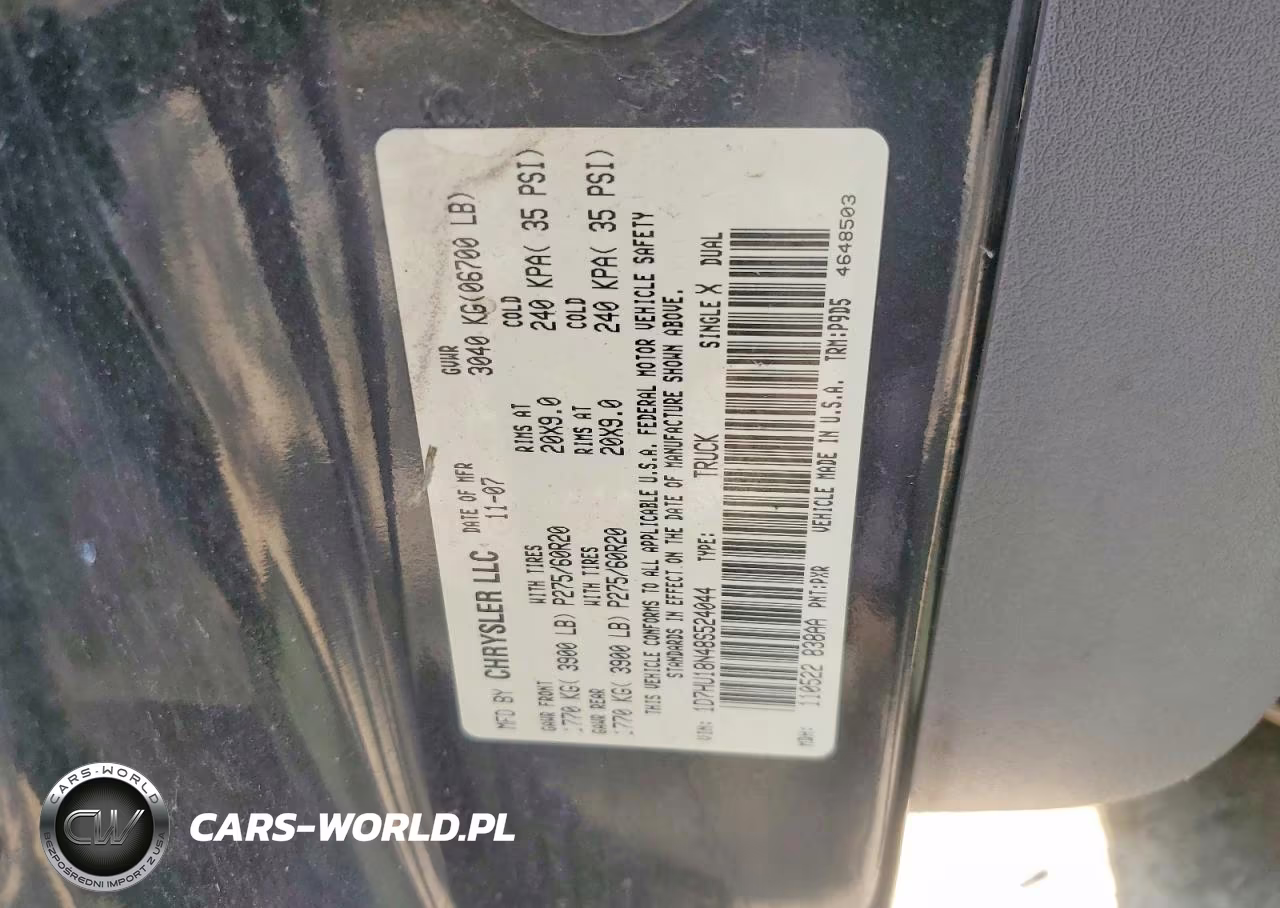 2008 Dodge Ram 1500 St VIN:1D7HU18N48S524044 - 12