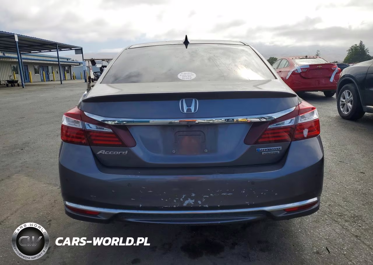 2017 Honda Accord Touring Hybrid VIN:JHMCR6F72HC020835 - 6