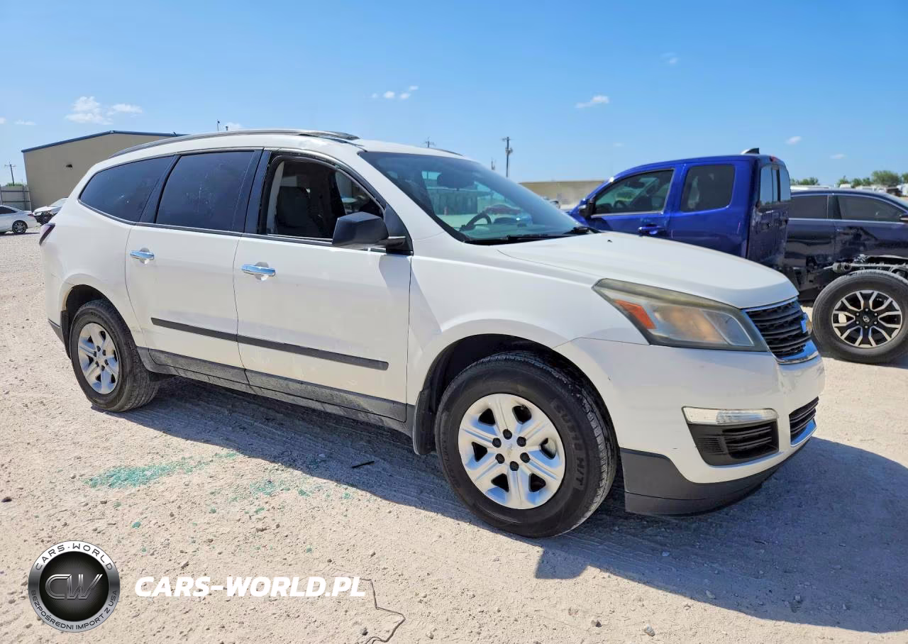 2015 Chevrolet Traverse Ls VIN:1GNKRFKD4FJ307134 - 4