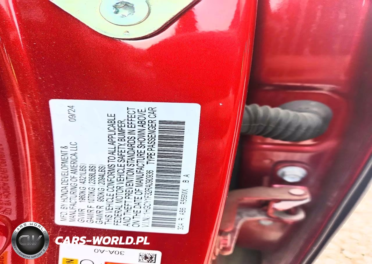 2024 Honda Accord Ex VIN:1HGCY1F32RA090936 - 12