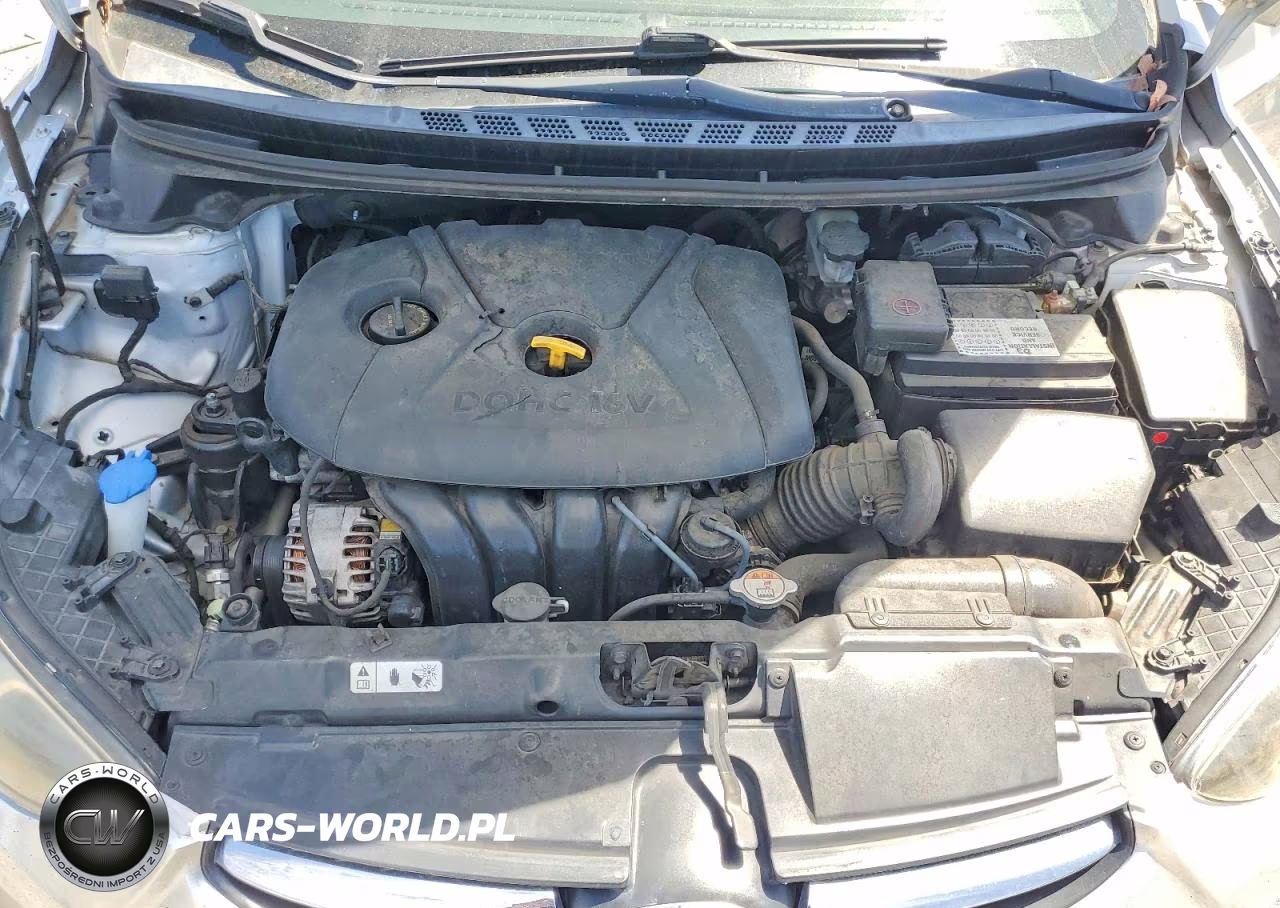 2013 Hyundai Elantra Gls VIN:KMHDH4AE4DU955907 - 11