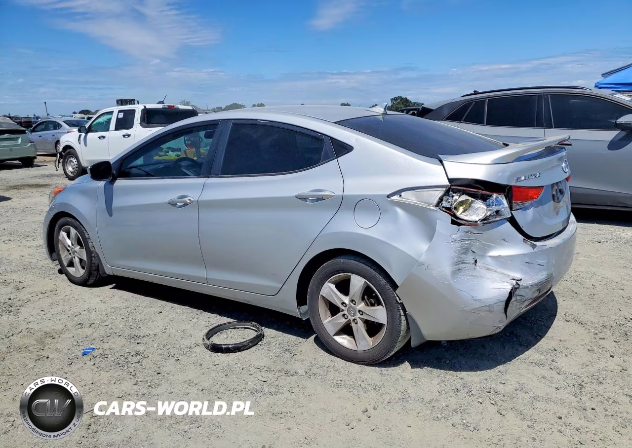 2013 Hyundai Elantra Gls VIN:KMHDH4AE4DU955907 - 2