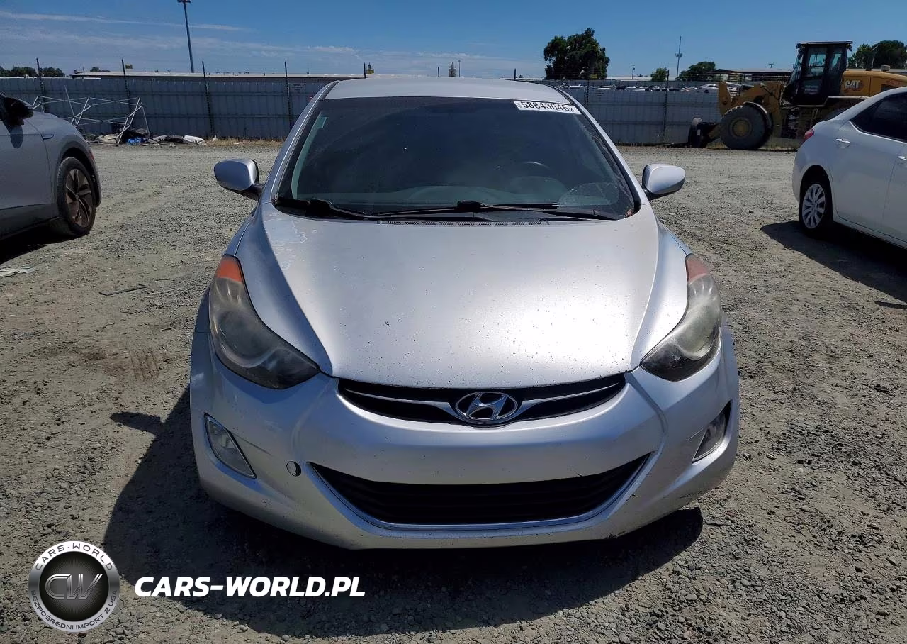 2013 Hyundai Elantra Gls VIN:KMHDH4AE4DU955907 - 5