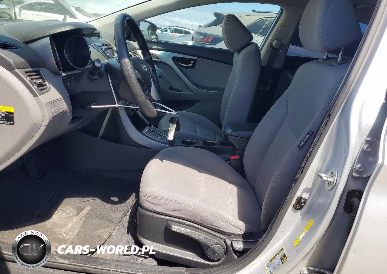2013 Hyundai Elantra Gls VIN:KMHDH4AE4DU955907 - 7